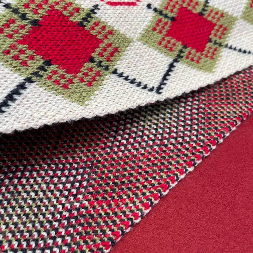 Gucci GG Argyle Wool Scarf 660631