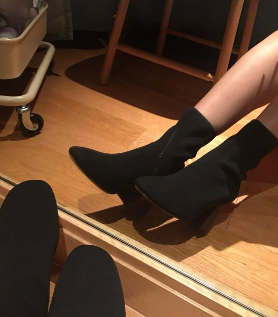 Celine 7cm Sock Ankle Boots 179425