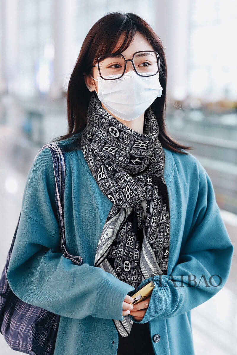 Louis Vuitton Since 1854 Light Shawl M76951 Gray