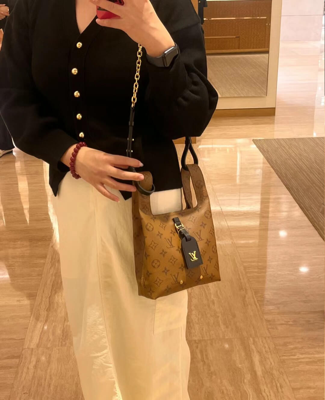 Louis Vuitton Monogram Reverse Canvas Atlantis BB M46816