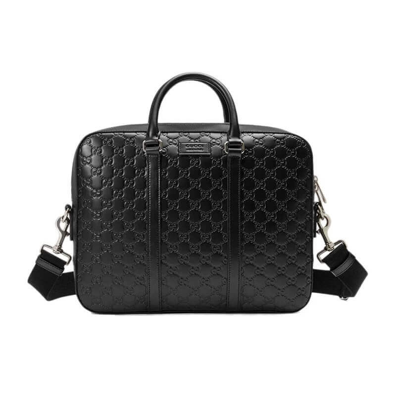 Gucci Signature Leather Briefcase 450944