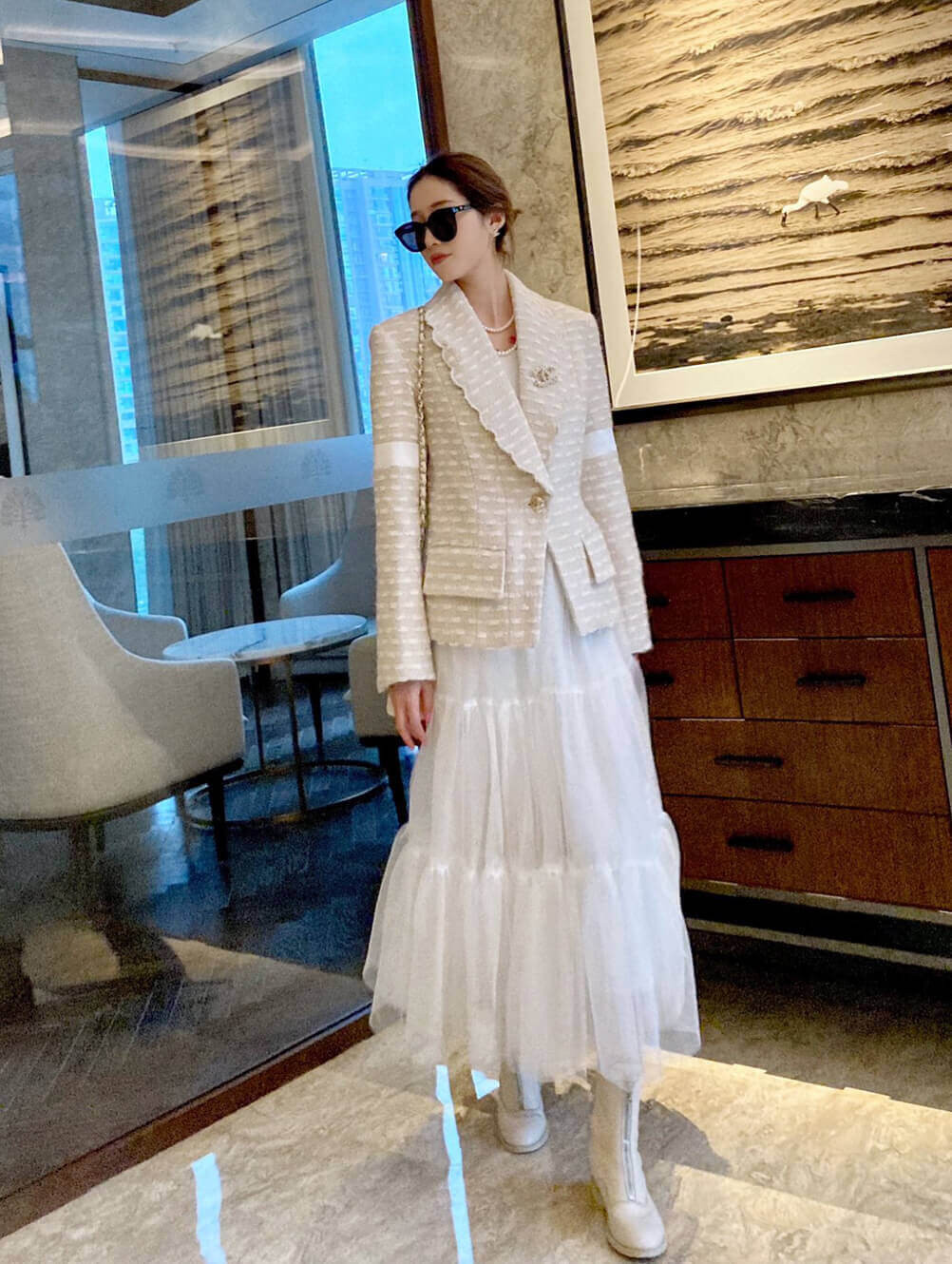 Chanel Wool Tweed Jacket P65277