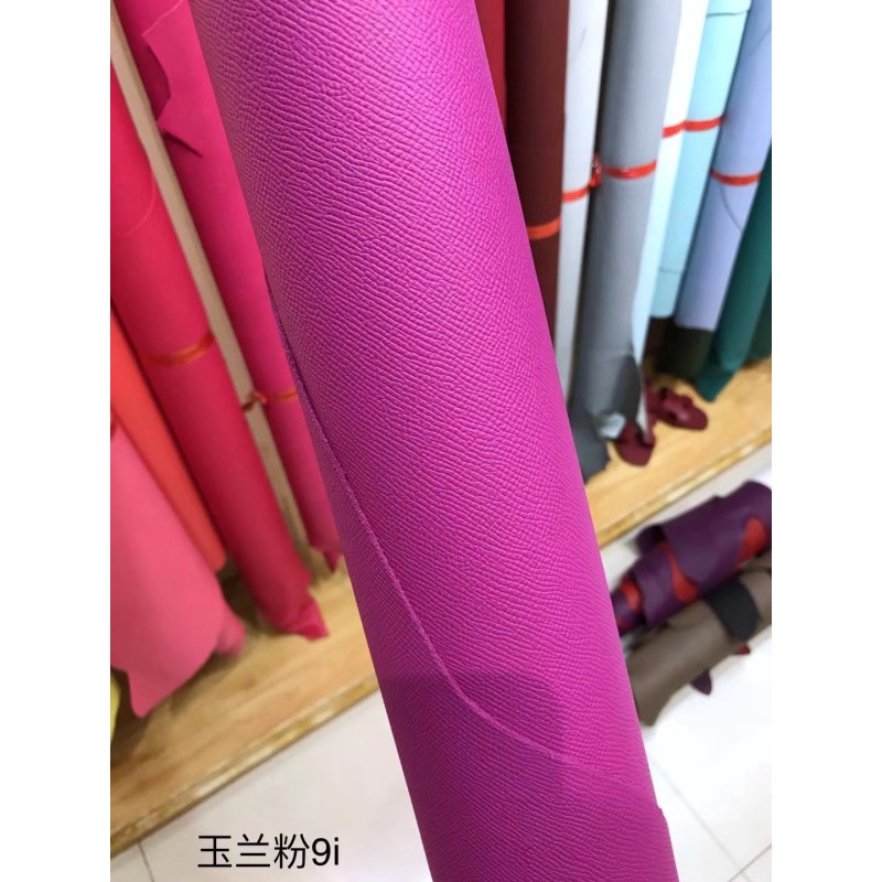 Hermes makes exclusive leather Togo calfskin: Pink