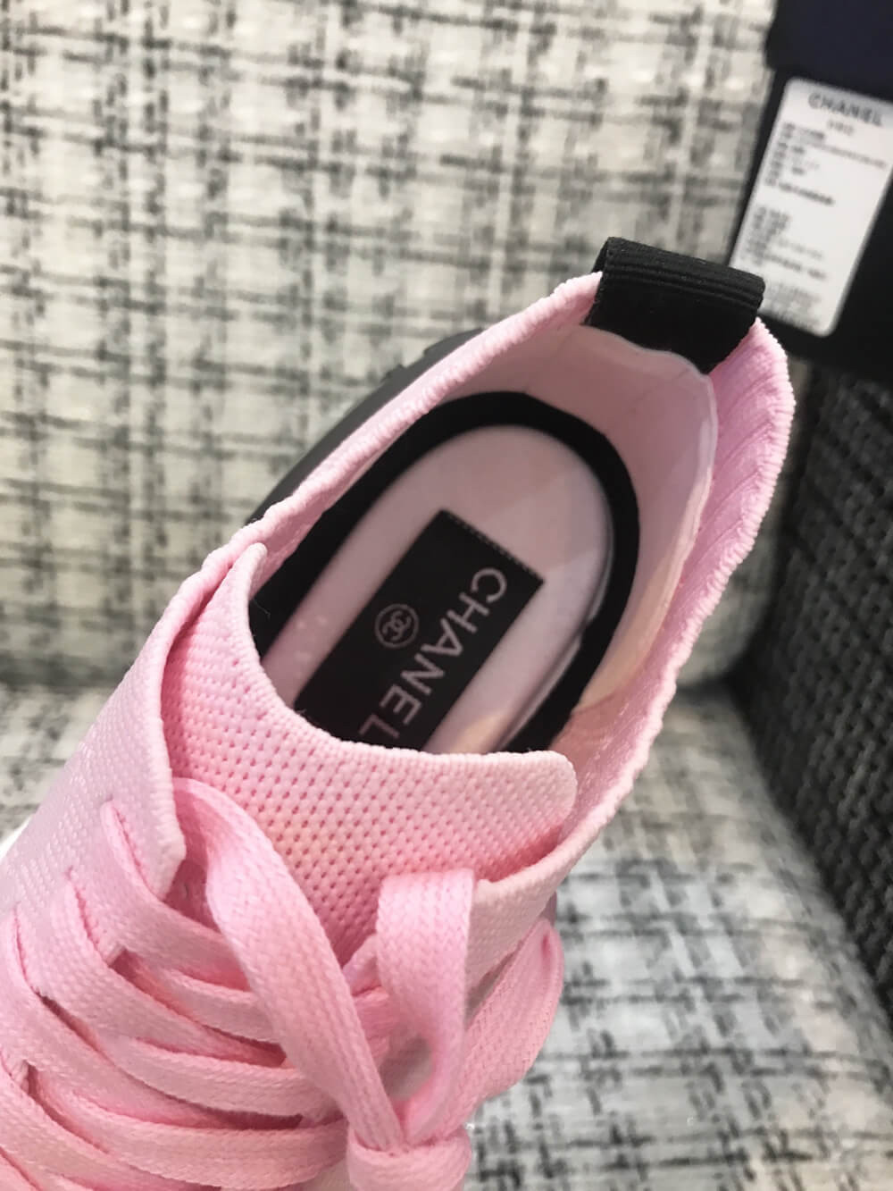 Chanel Mixed Fibers Sneakers G35549