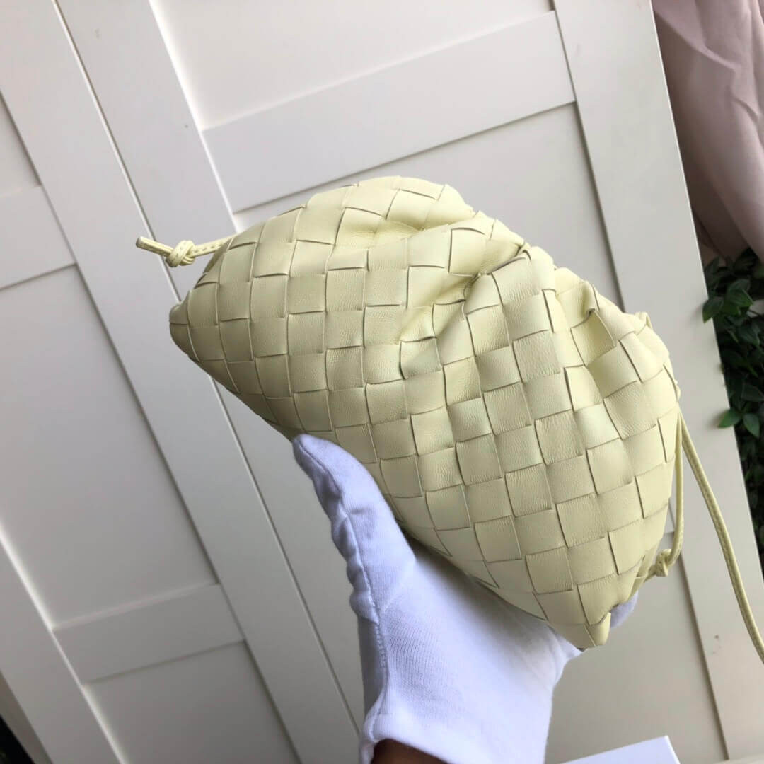 Bottega Veneta Woven Leather The Pouch 20 585852
