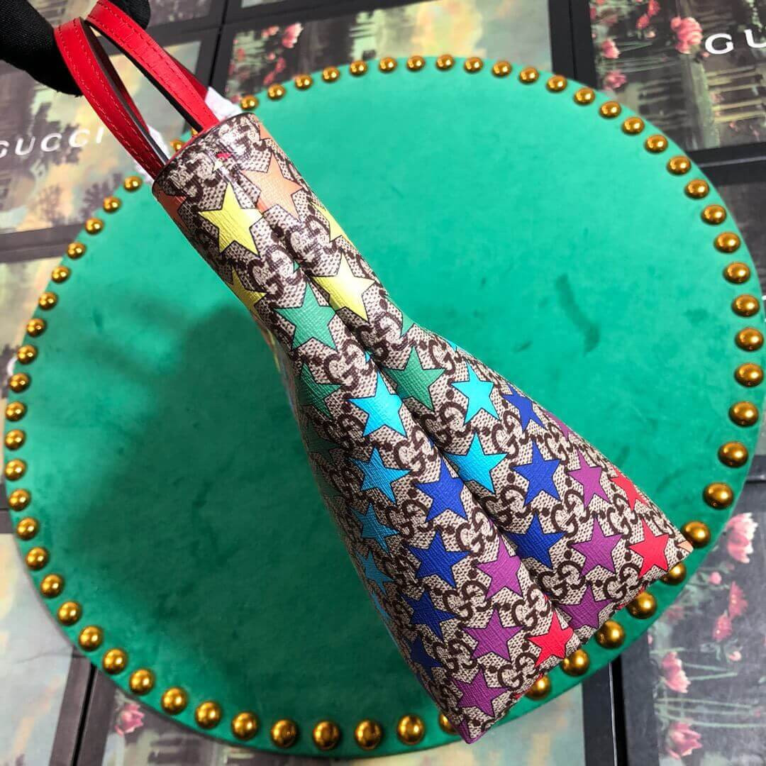 Gucci Childrens GG Rainbow Star Tote 410812