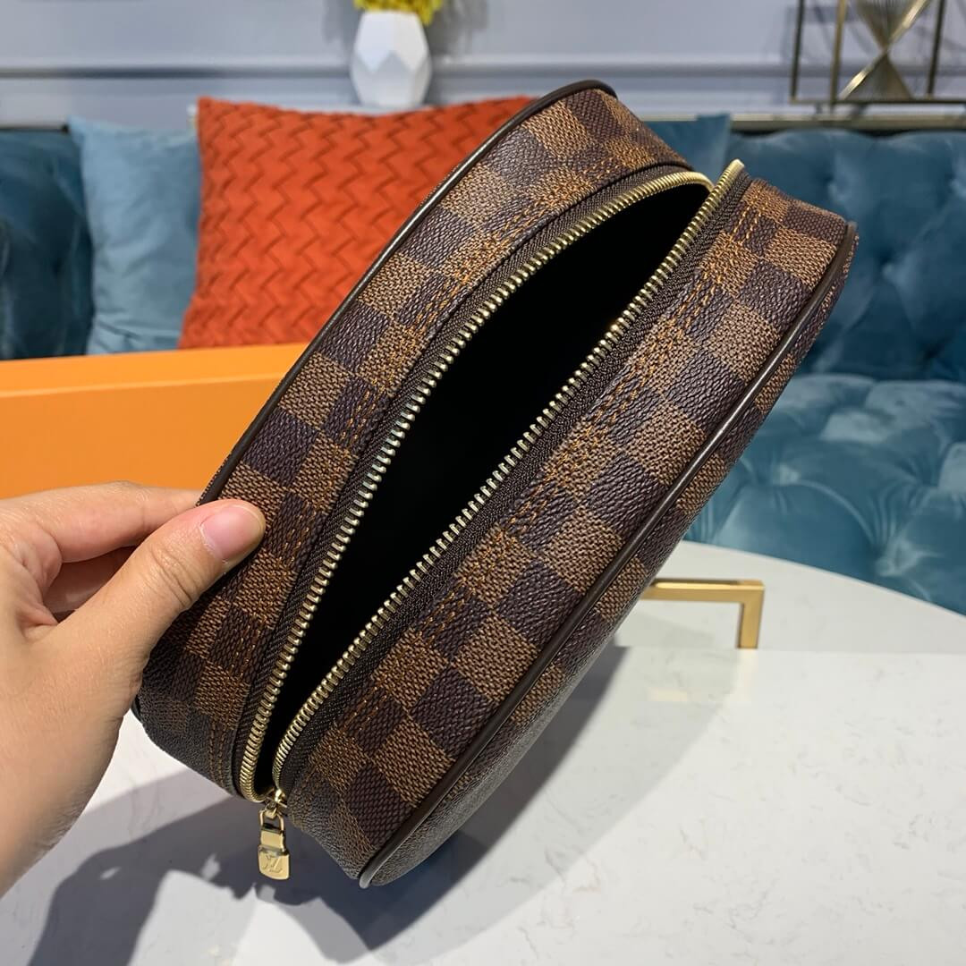 Louis Vuitton Damier Ebene Canvas Toiletry Bag 25 N47624