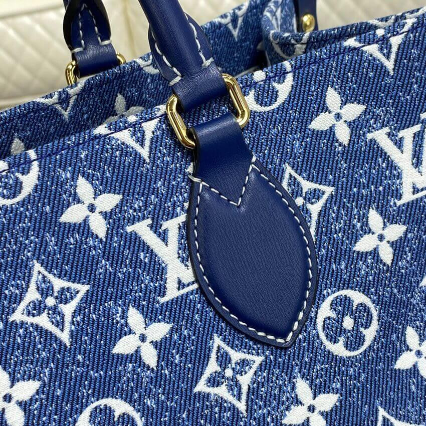 Louis Vuitton Monogram Jacquard Denim OnTheGo MM M59608