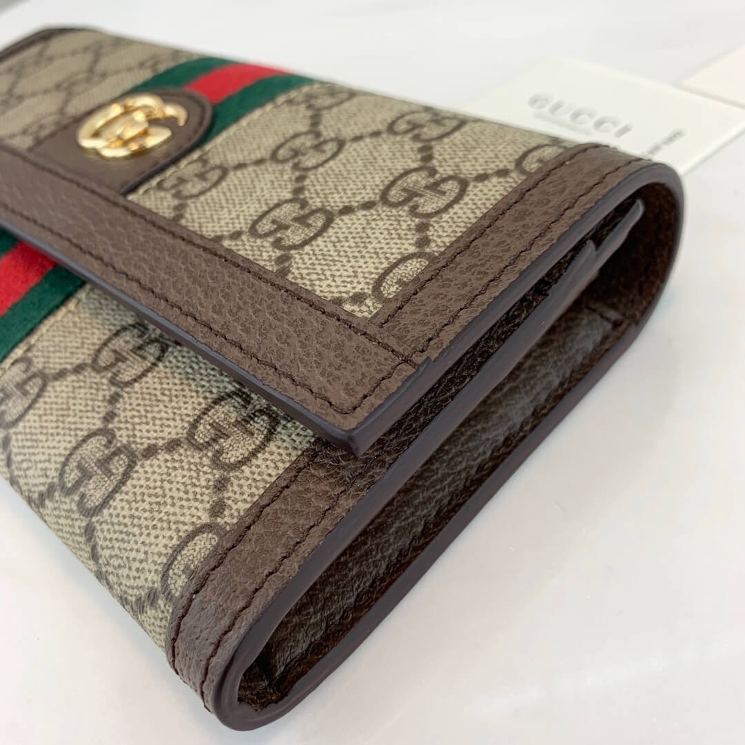 Gucci Ophidia GG Continental Wallet 523153
