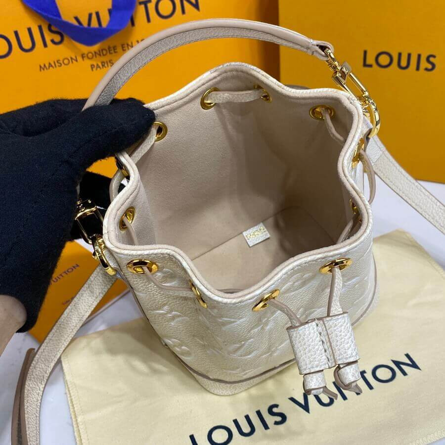 Louis Vuitton Monogram Empreinte Nano Noe M81626 M81463