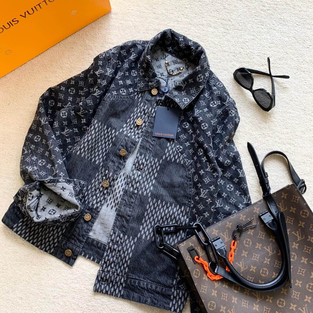 Louis Vuitton x Nigo Damier Giant Rib Jacket 1A7XBV