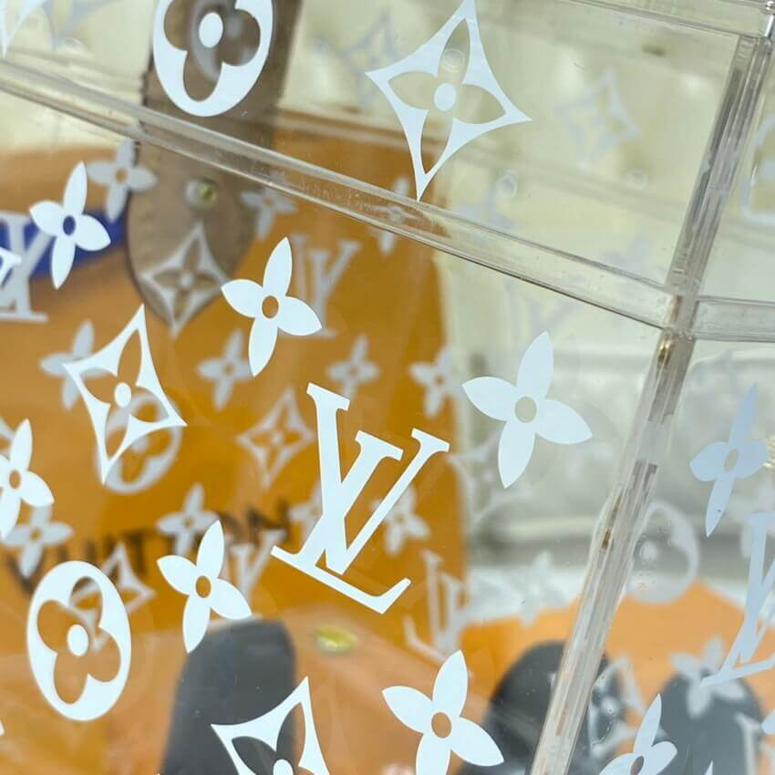 Louis Vuitton Cube Scott Box in Transparent GI0481