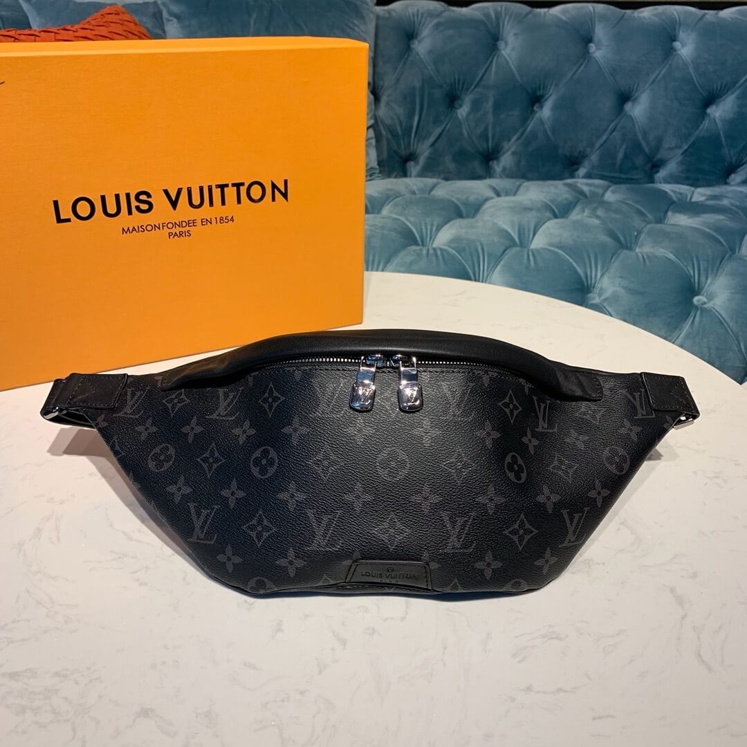 Louis Vuitton Monogram Eclipse Discovery Bumbag M44336