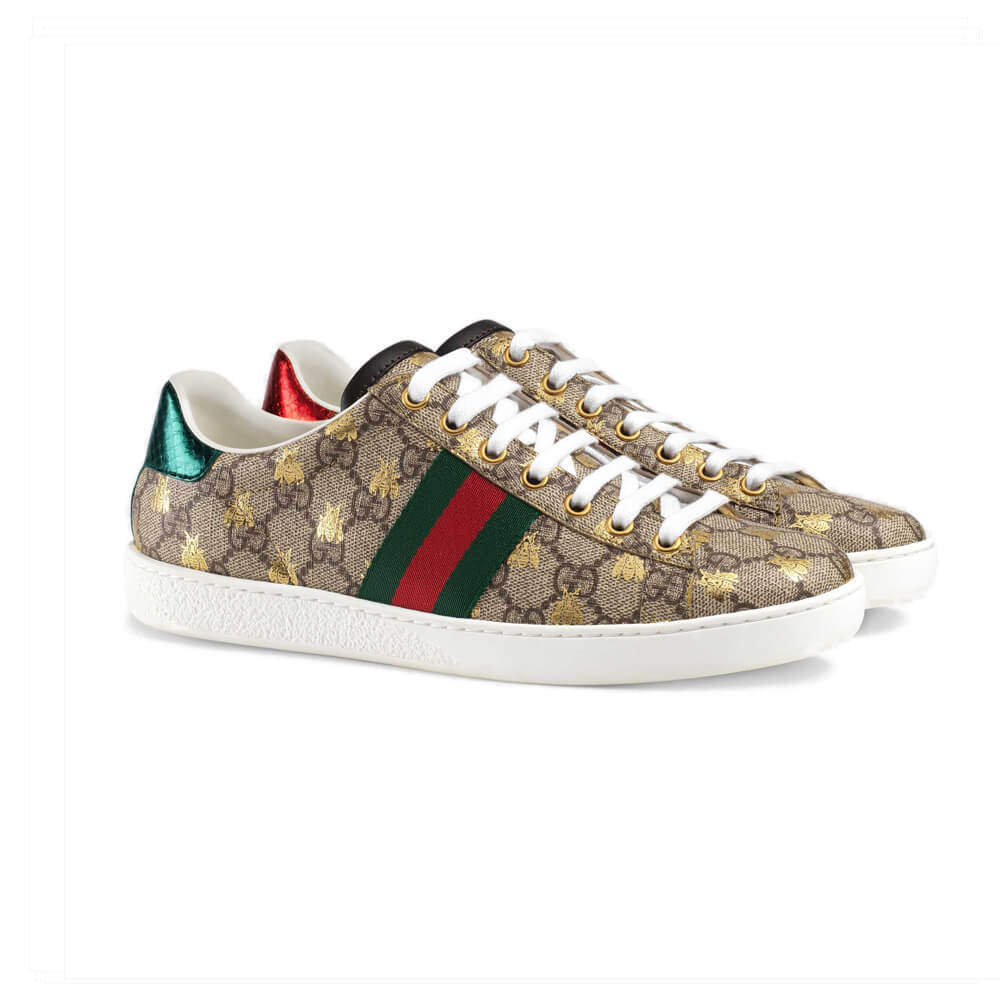 Gucci Ace GG Supreme Sneaker With Bees 550051