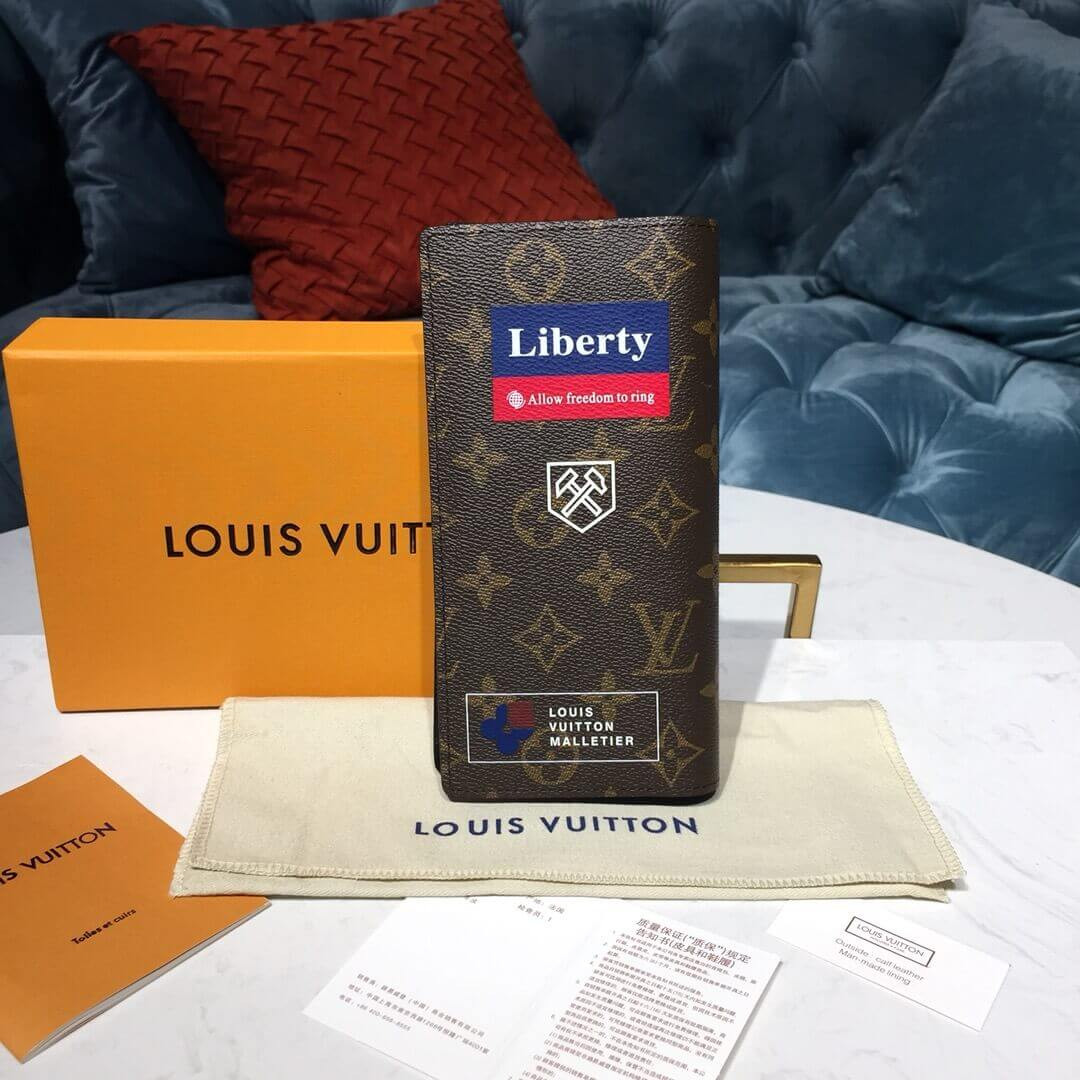 Louis Vuitton Brazza Wallet M67822 M67823