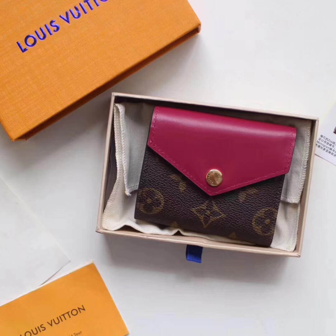 Louis Vuitton Monogram Canvas Zoe Wallet M63881 M62932 M62933