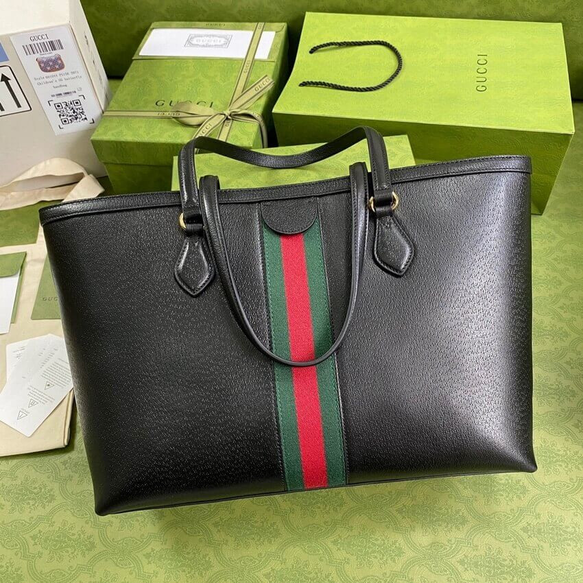 Gucci Ophidia Leather Tote 631685