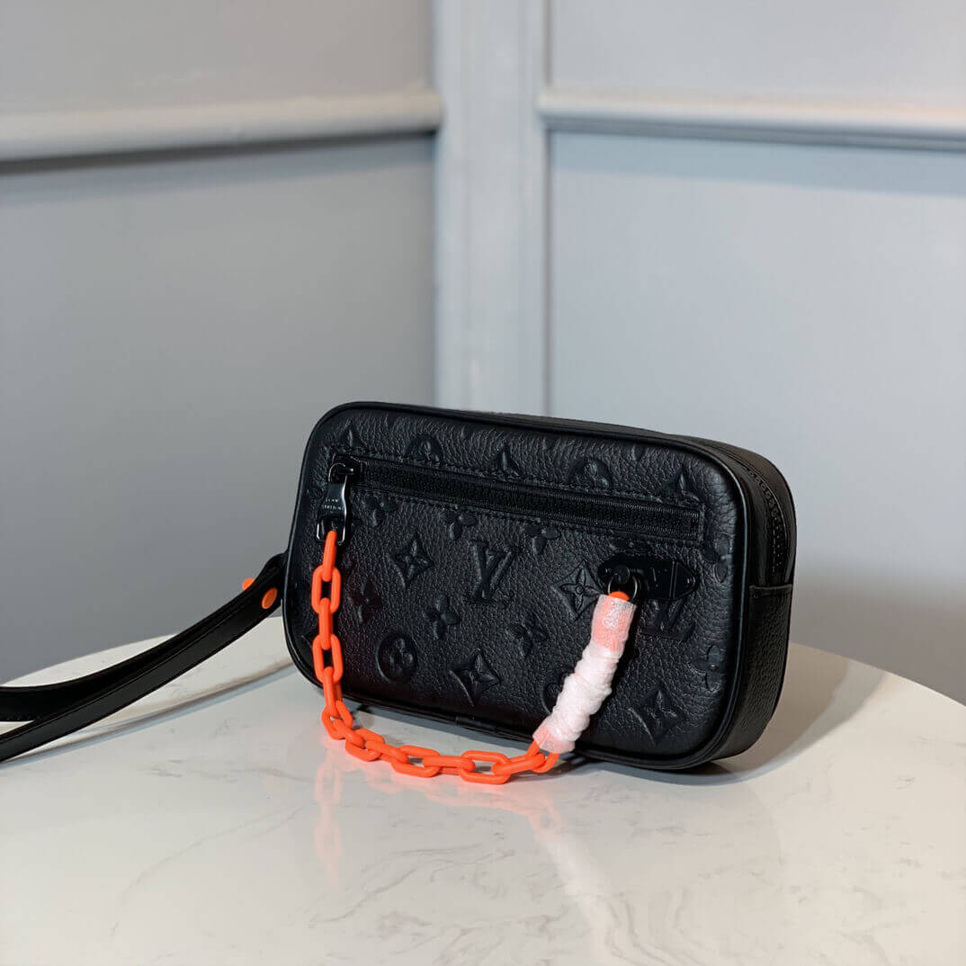 Louis Vuitton Taurillon Monogram Leather Pochette Volga M53550