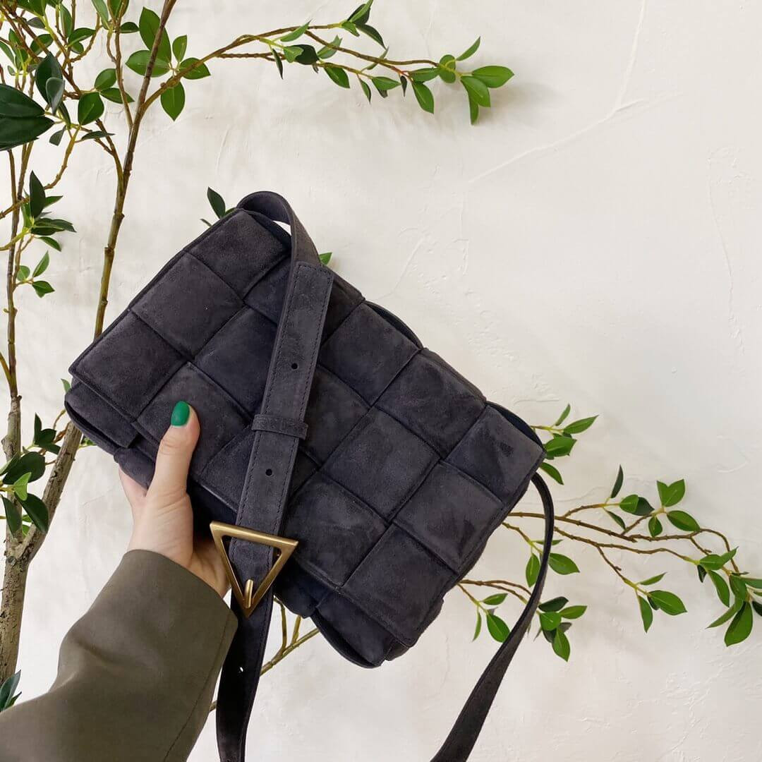 Bottega Veneta Padded Cassette Bag in Suede 591970