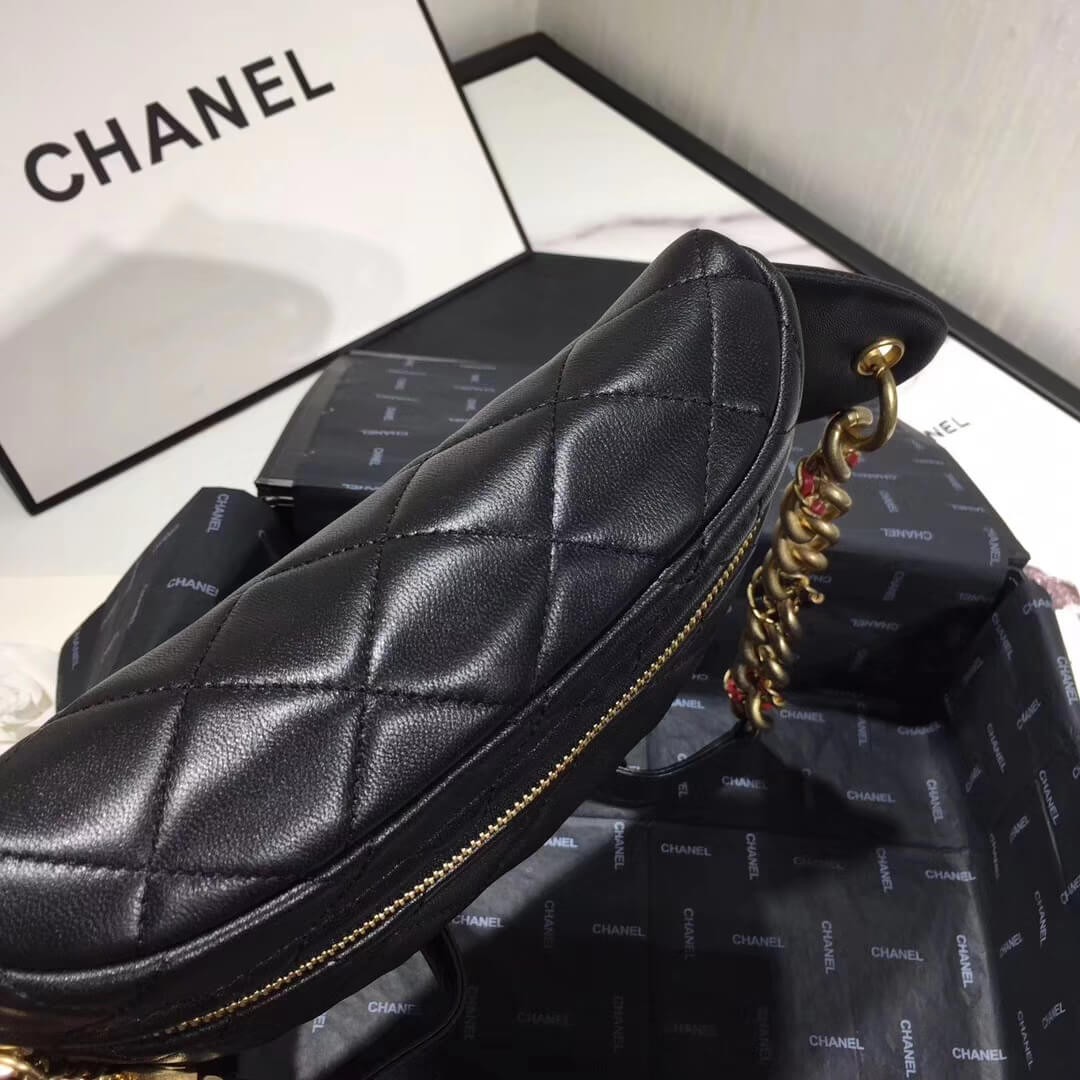 Chanel Lambskin Waist Bag AS0940