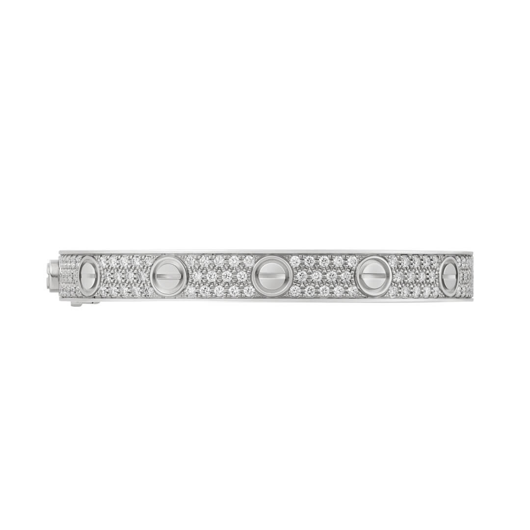 Cartier Love Bracelet Diamond-Paved CB005