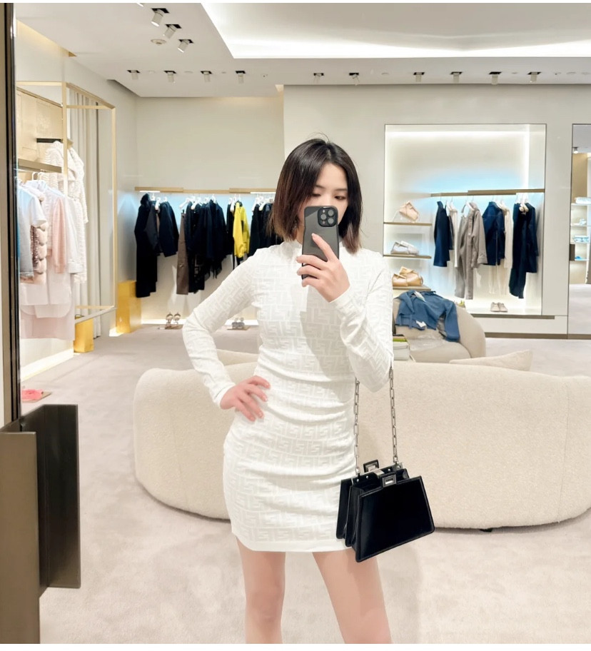 Fendi Peekaboo Cut Petite Bag 8BN339