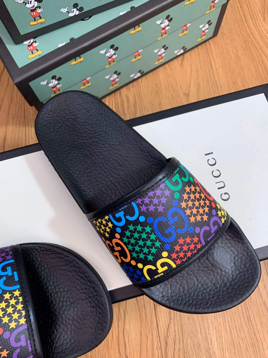 Gucci GG Psychedelic slide 610089