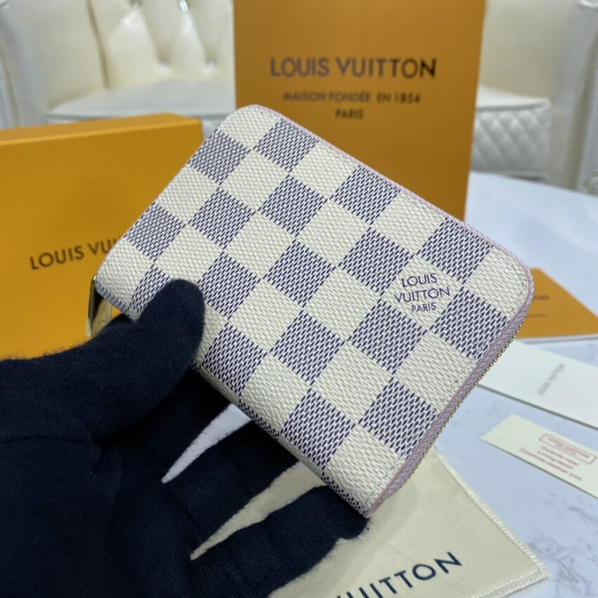 Louis Vuitton Damier Azur Zippy Coin Purse N60229
