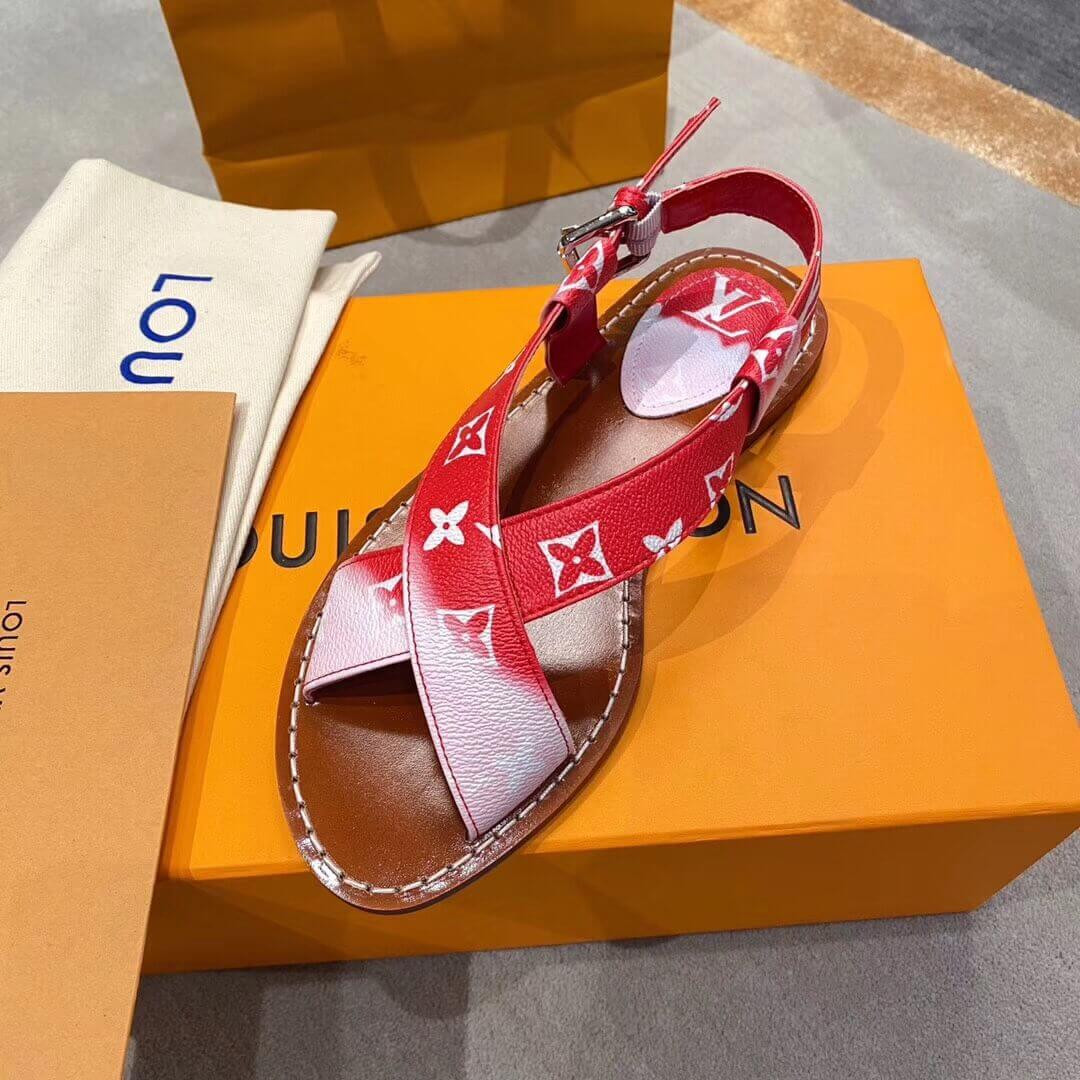 Louis Vuitton LV Escale Palma Flat Sandal 1A7TPG