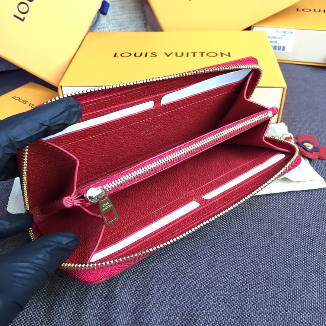 Louis Vuitton Monogram Empreinte Clemence Wallet M64162