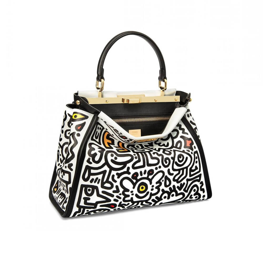 Fendi x Mr. Doodle Peekaboo Bag 8325