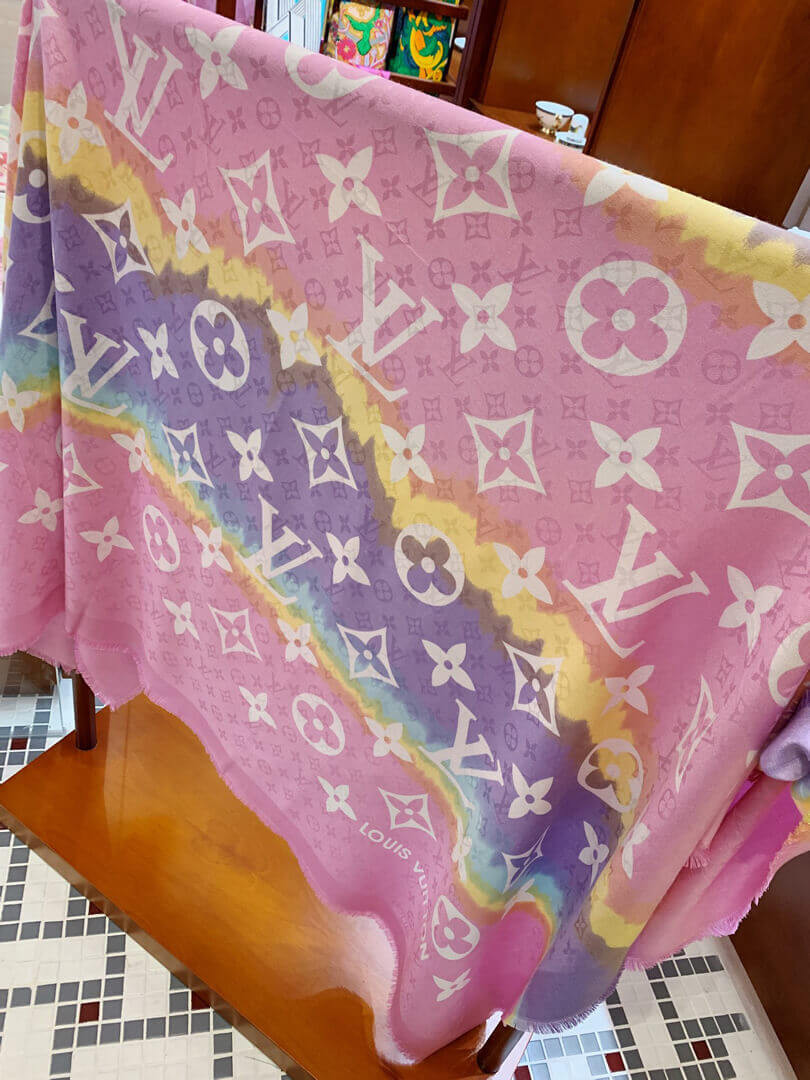 Louis Vuitton LV Escale Monogram Shawl M76087 M76088 M76086