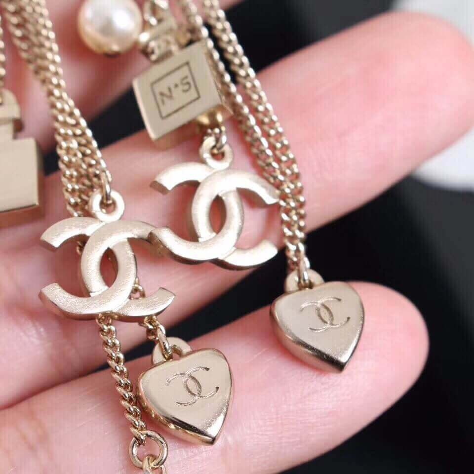 Chanel CC Tassels Earrings 460977