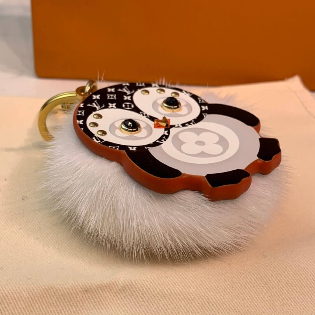 Louis Vuitton Penguin Fur Bag Charm And Key Holder M69007