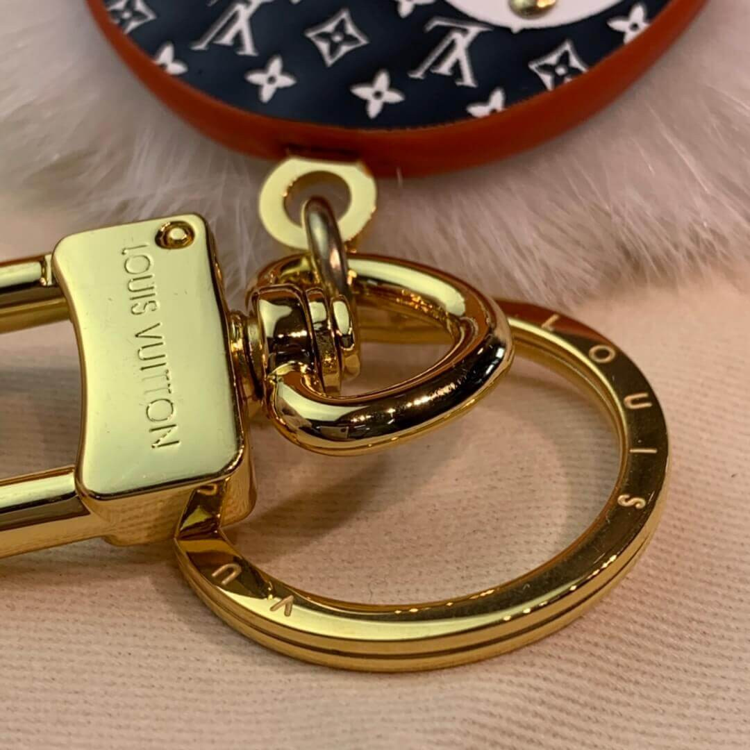 Louis Vuitton Penguin Fur Bag Charm And Key Holder M69007