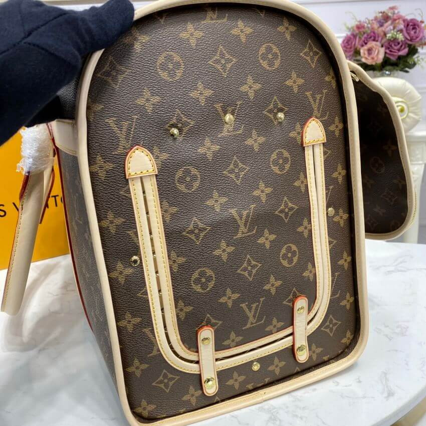 Louis Vuitton Monogram Canvas Dog Carrier 50 M42021