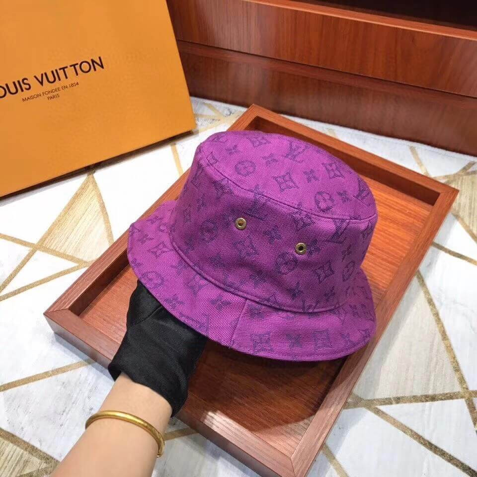 Louis Vuitton Monogram Denim Hat MP2440 MP2442