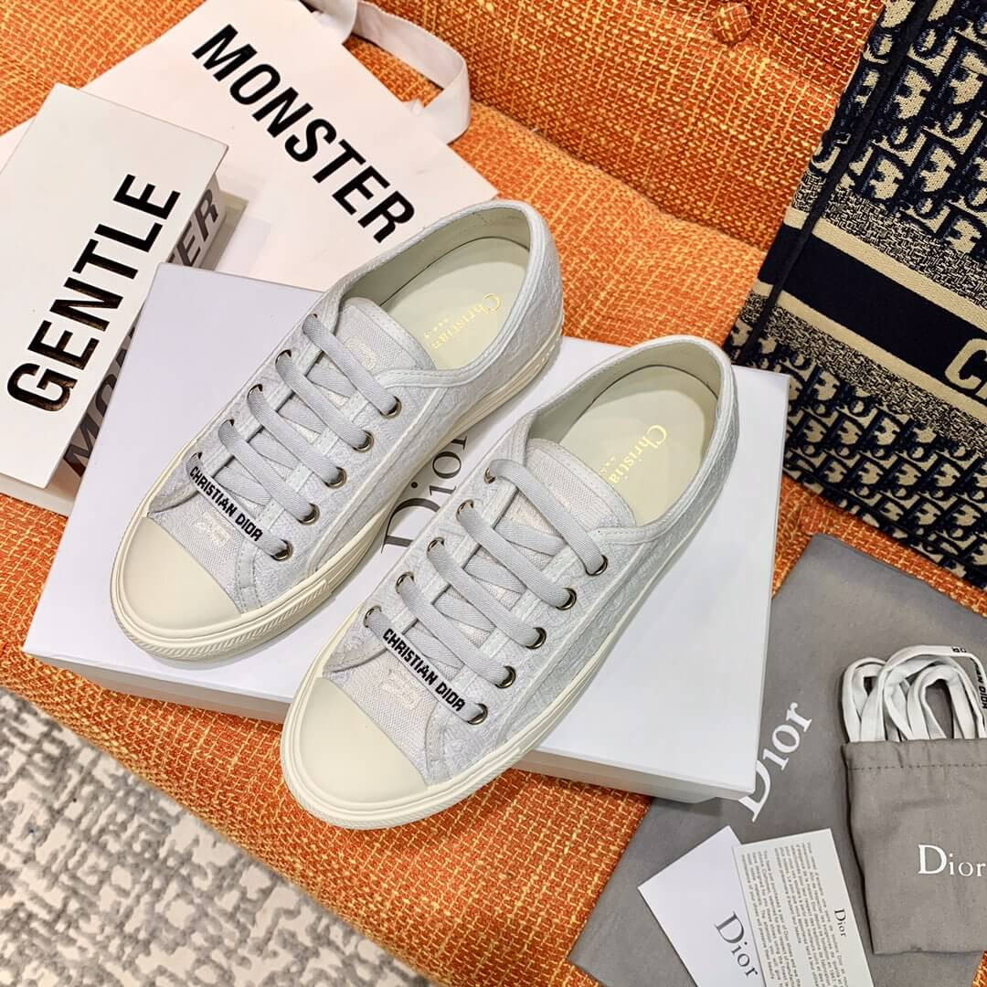 Christian Dior WalkNDior Sneaker In Embroidered Cotton 21183