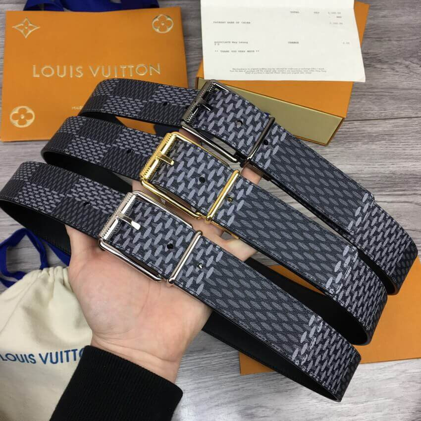 Louis Vuitton Damier Print 40mm Belt M0338S