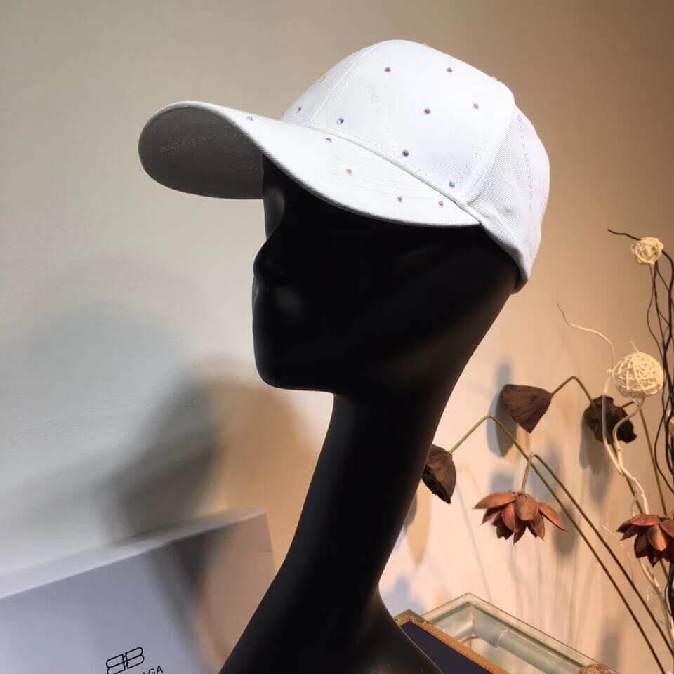 Balenciaga Logo Embroidered Baseball Cap 26896