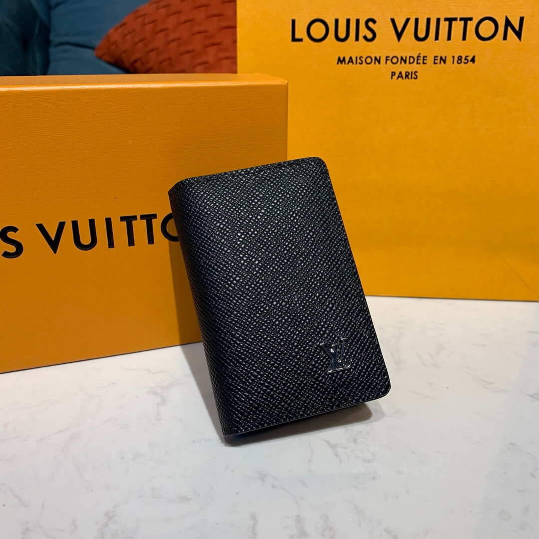Louis Vuitton Taiga Leather Pocket Organizer M30293