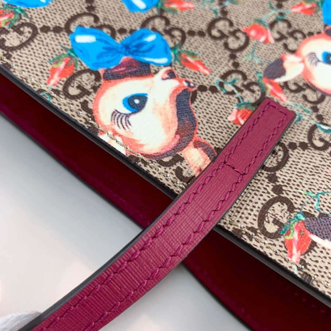 Gucci Childrens GG Deer Tote 410812