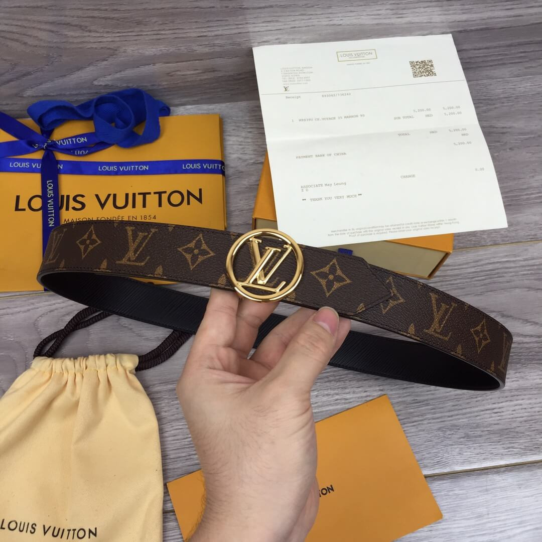 Louis Vuitton Circle 35mm Reversible Belt M9935V