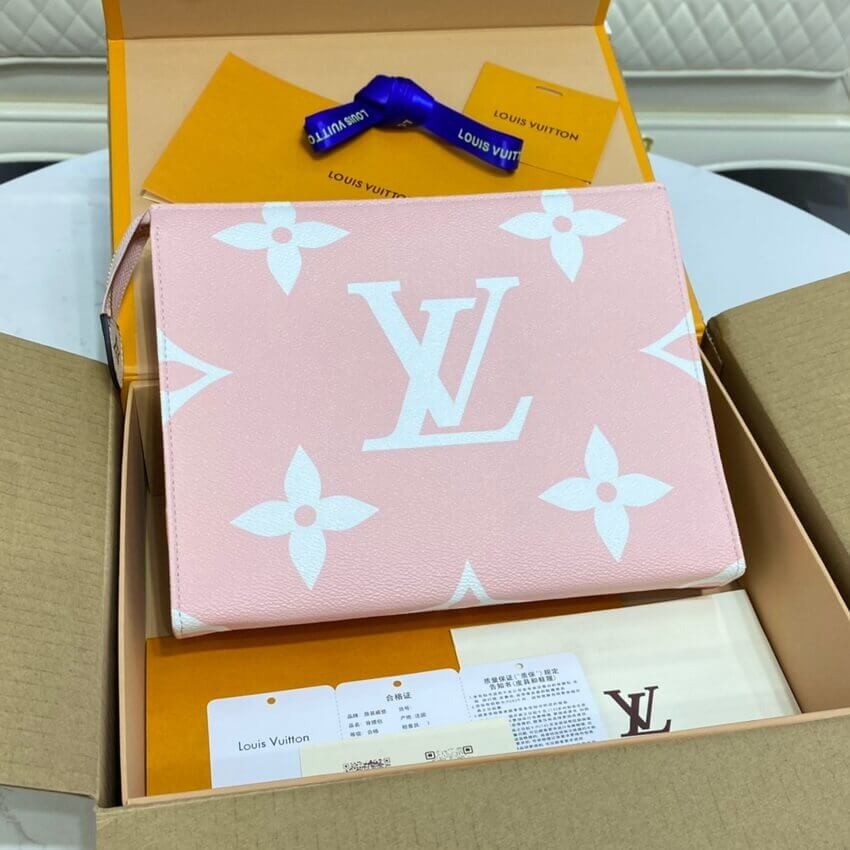 Louis Vuitton Monogram Geant Canvas Toilet Pouch XL M67692