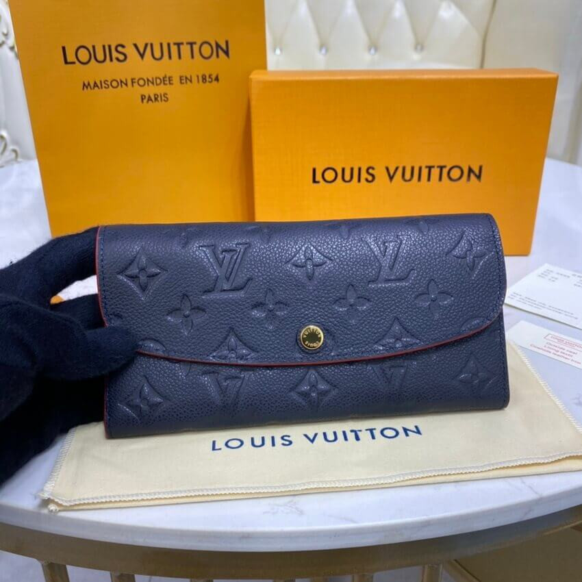 Louis Vuitton Monogram Empreinte Emilie Wallet M69417