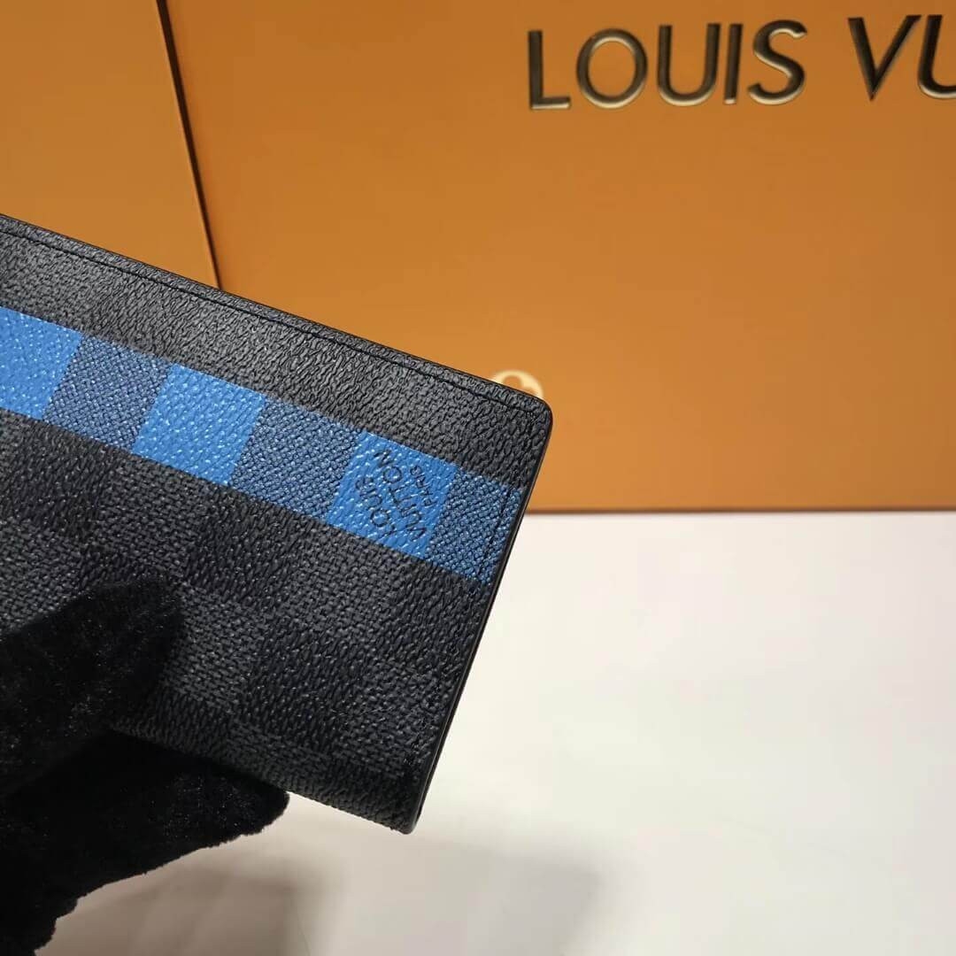 Louis Vuitton Damier Graphite Stripe Pocket Organizer N60076