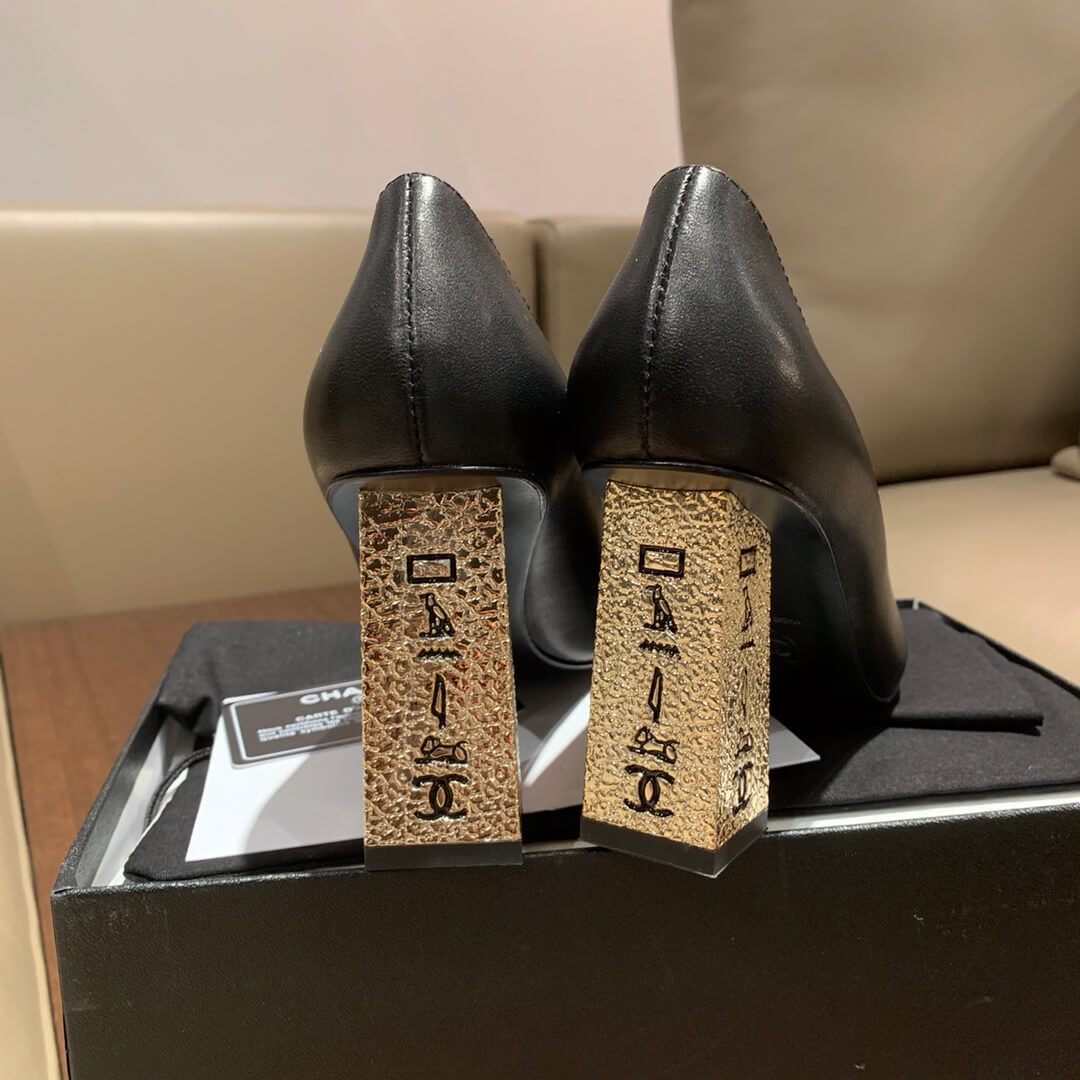 Chanel Egypt Inspires 8.5cm Heel Pumps G35534