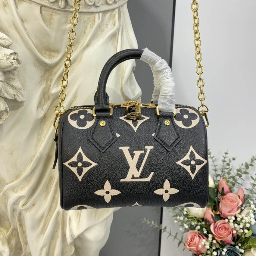 Louis Vuitton Bicolor Monogram Empreinte Speedy Bandoulière 20 M58953