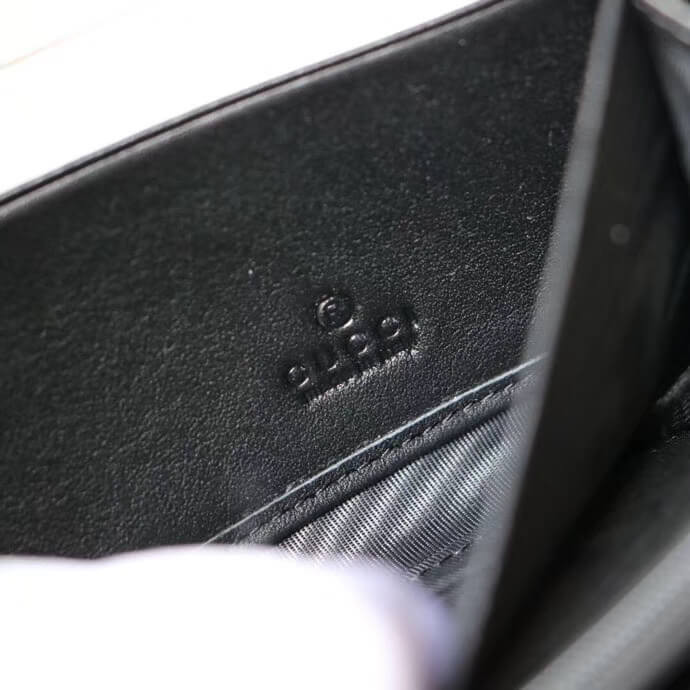 Gucci Signature Web GG Supreme Zip Around Wallet 408831