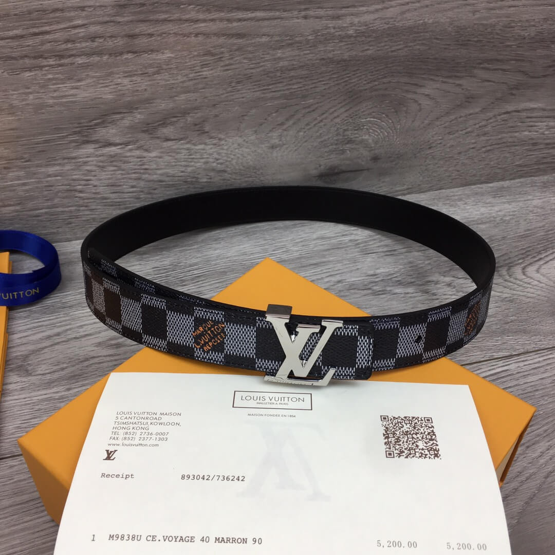 Louis Vuitton Initiales 25mm Reversible Belt MP182